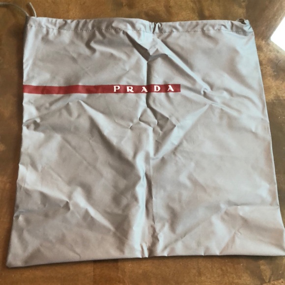 prada shoe bag